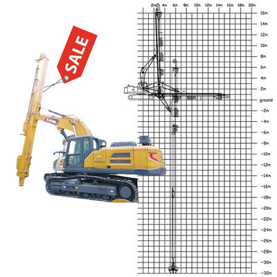 Telescopic Excavator Boom Telescopic Dipper Arm Với Chậu Clamshell