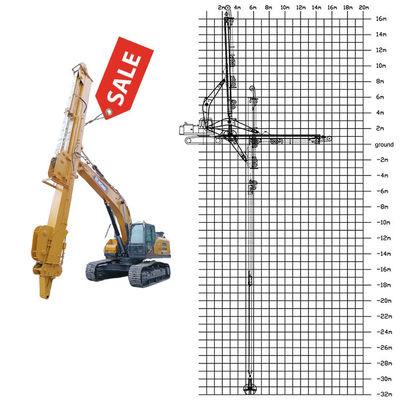 25m 30m 32m Telescopic Dipper Excavator Telescopic Arm cho Cat 390