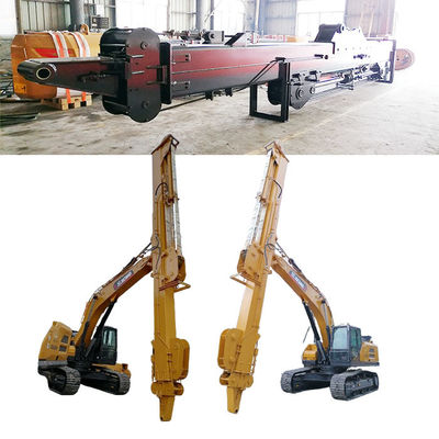 Kính thiên văn thợ đào với chộp xô vỏ vỏ vỏ để nắm lấy cát đất lầy