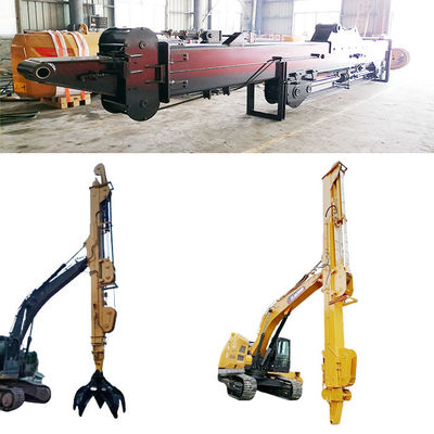 Thợ đào Long Reach Stick Boom And Arm Với Clamshell Bucket Với răng