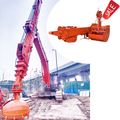 Máy đào kính thiên văn với xô vỏ cho mèo Hitachi