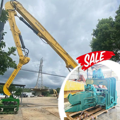 20m 22m Hydraulic Pile Driver Attachment cho Excavator Pile Driving Arm