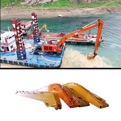 Hitachi Long Reach Boom Excavator để đào nước làm sạch