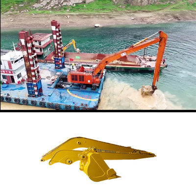30M Excavator Long Reach Boom cho Hitachi 1200 Q355B Vật liệu thép