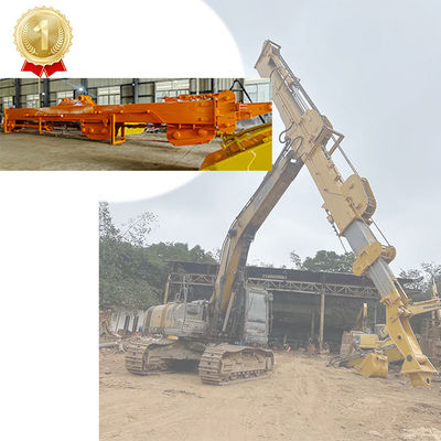 30M 32M Excavator Long Reach Boom và cánh tay kính thiên văn