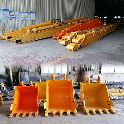 Máy xúc Hitachi cần dài hàng đầu để nạo vét làm sạch nước