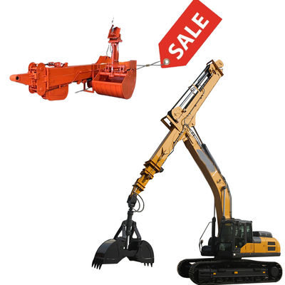 Gầu ngoạm 28m cần trục đào xúc lật Telescopic Arm hàng đầu