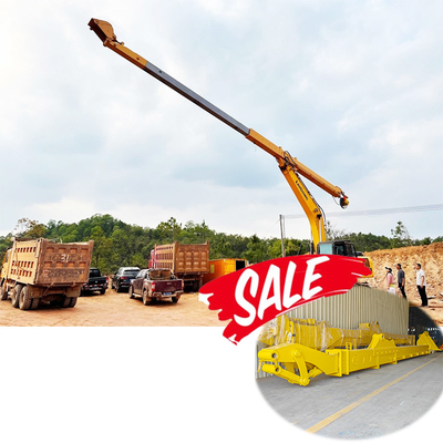 Thiết kế chịu tải nặng Cần hai đoạn có thể thu gọn để đào sâu