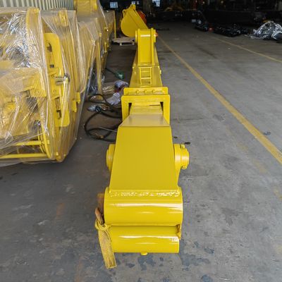 Cánh tay máy xúc kính thiên văn chuyên nghiệp với gầu tiêu chuẩn và gầu ngoạm — Hiệu suất đa năng, tải nặng