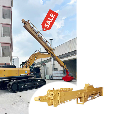 Cần trục ống lồng 30m 32m để bán với gầu ngoạm 1.5cbm