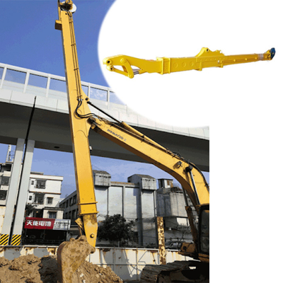 Cần vươn ống lồng 15m 16m cho máy đào, cần vươn xa và cần ống lồng cho máy đào Teledipper