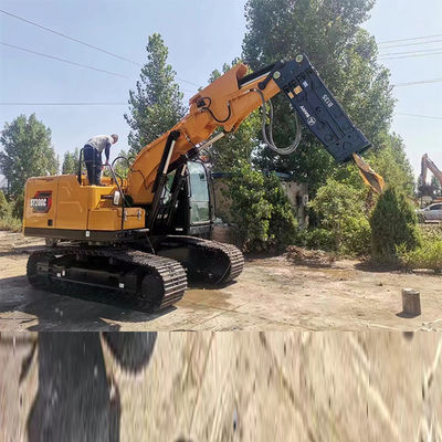 Excavator đường hầm cánh tay rút ngắn cánh tay đường hầm Boom 30 tấn đường hầm boom cánh tay