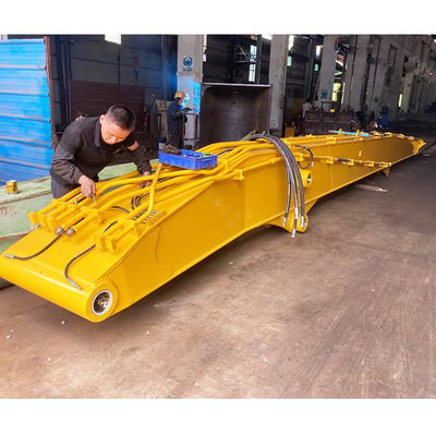 Cần cẩu phá dỡ 2 đoạn 18 mét bền bỉ cho máy xúc 20-45 tấn để phá dỡ công trình, phụ kiện máy xúc Q355B