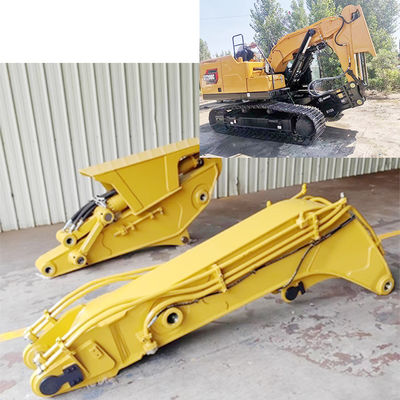 Excavator đường hầm cánh tay rút ngắn cánh tay đường hầm Boom 30 tấn đường hầm boom cánh tay