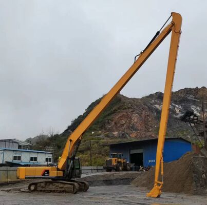 Hai phần 40 Ton Excavators 18 Meter Long Reach Boom Long Arm Extended Boom Excavator Thiết bị làm việc bán