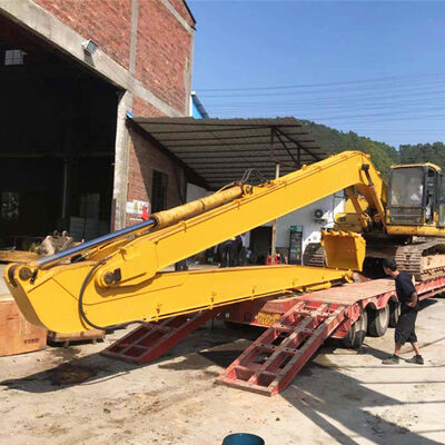 Hai phần 40 Ton Excavators 18 Meter Long Reach Boom Long Arm Extended Boom Excavator Thiết bị làm việc bán