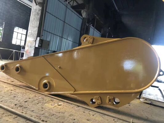 Công việc khai thác mỏ xây dựng thợ đào cánh tay đá cánh tay nổ đá cánh tay với Ripper để phá vỡ đá