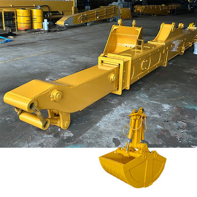 Cần vươn ống lồng máy đào với gầu 14m 16m 18m