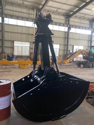 Ứng dụng máy đào 1-1.5cbm Clamshell Grab Bucket, Shell Bucket, Hydraulic Clamshell Excavator Bucket cho máy đào 20-30ton