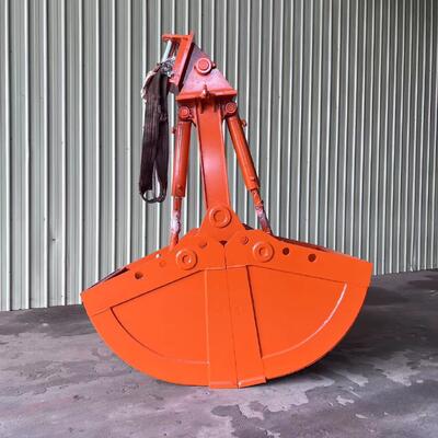 Ứng dụng máy đào 1-1.5cbm Clamshell Grab Bucket, Shell Bucket, Hydraulic Clamshell Excavator Bucket cho máy đào 20-30ton