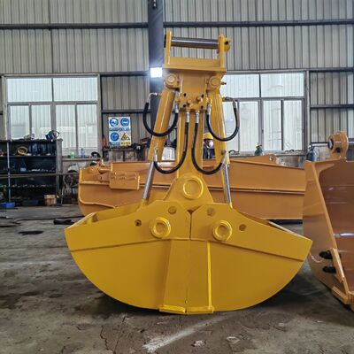 Ứng dụng máy đào 1-1.5cbm Clamshell Grab Bucket, Shell Bucket, Hydraulic Clamshell Excavator Bucket cho máy đào 20-30ton