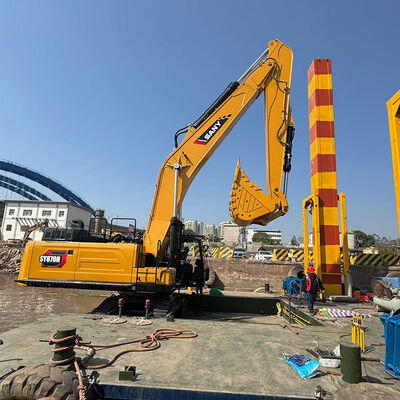 PC200 Long Reach Boom Excavator với Standard Bucket