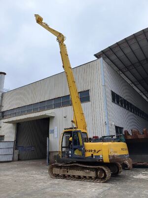 Máy xúc phá hủy cần cẩu tầm cao và cần cẩu dài 23-24m để bán nóng SK350