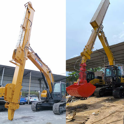 Clamshell Bucket Telescopic Arm cho Excavator Dipper