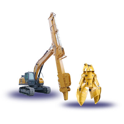 Cánh tay kính thiên văn của máy đào hạng nặng
