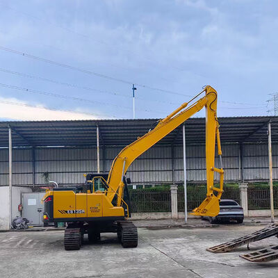 20 Tons Long Reach Excavator Extended Boom để đào cát đất bùn