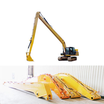 Q690D Excavator Long Reach Boom With Bucket Cylinder Để dỡ cát